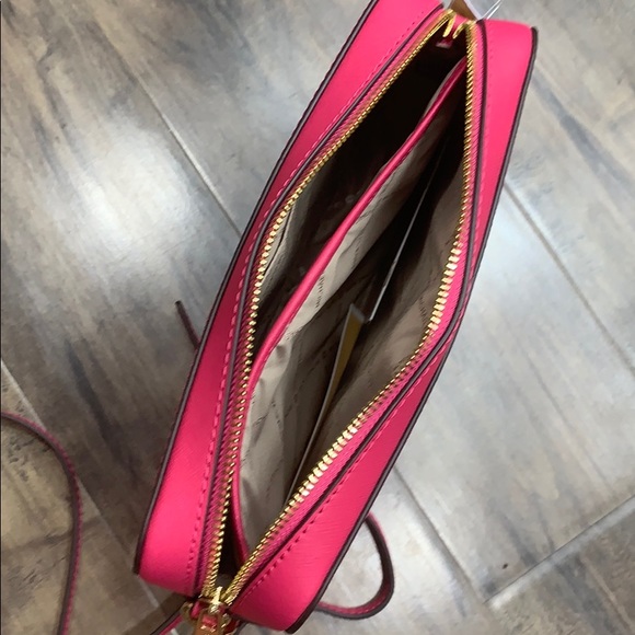 MICHAEL KORS LG EW CROSSBODY Bag Electric Pink - Picture 13 of 16